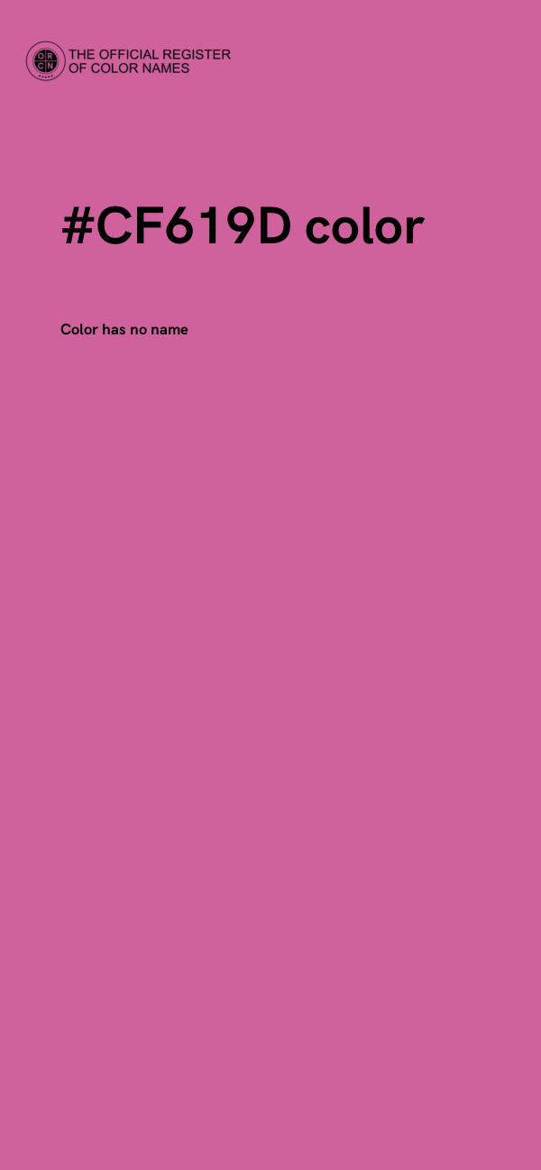 #CF619D color image