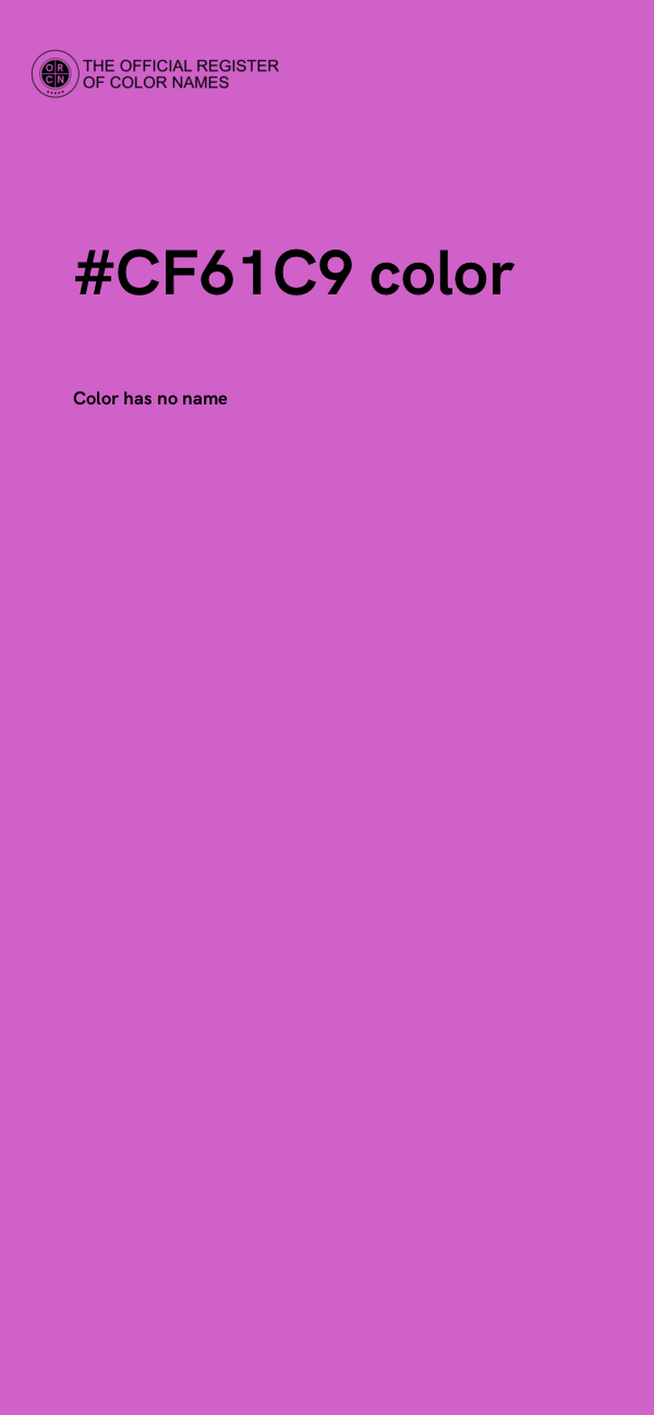 #CF61C9 color image