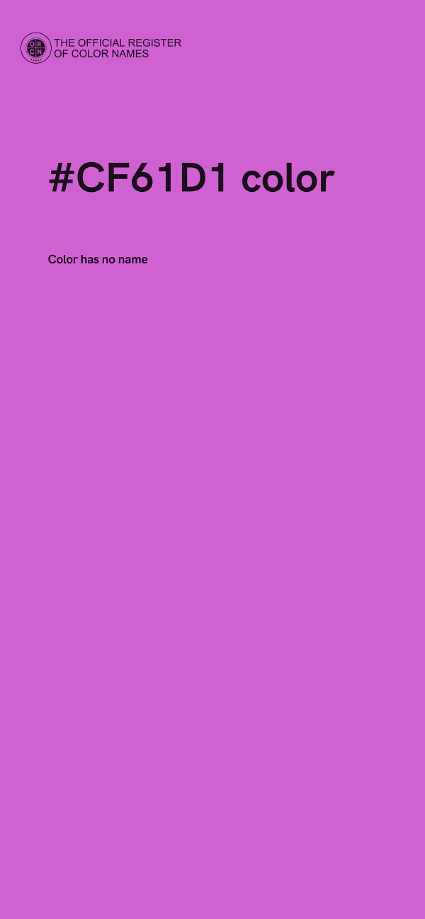 #CF61D1 color image