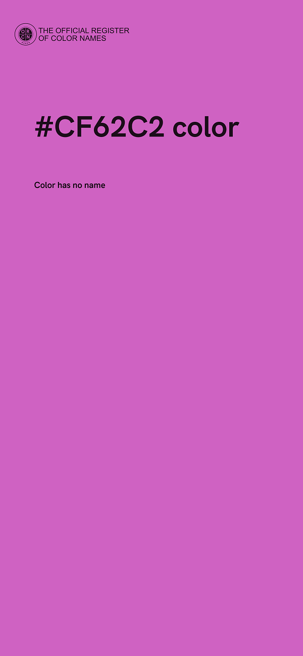 #CF62C2 color image