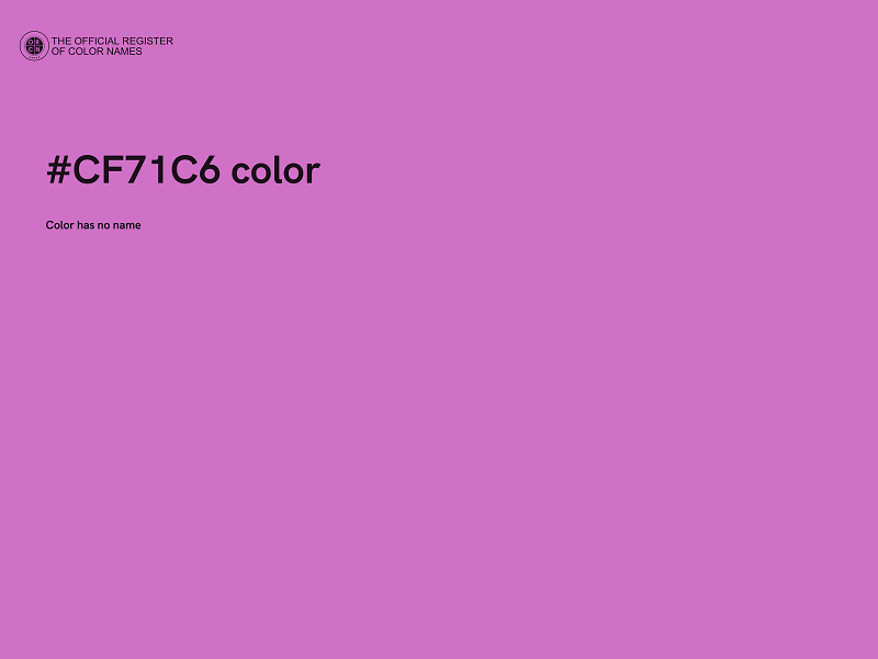 #CF71C6 color image