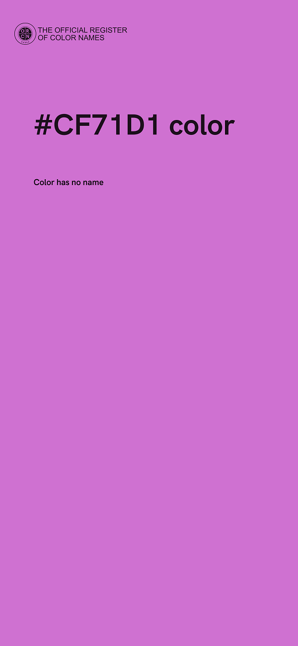#CF71D1 color image
