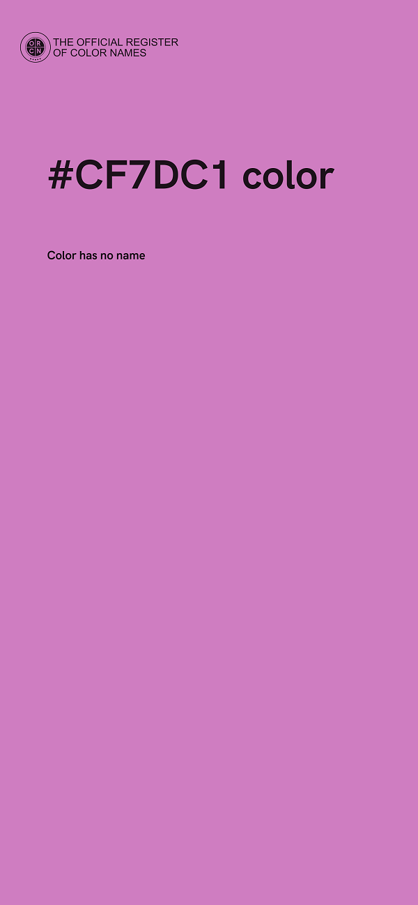 #CF7DC1 color image