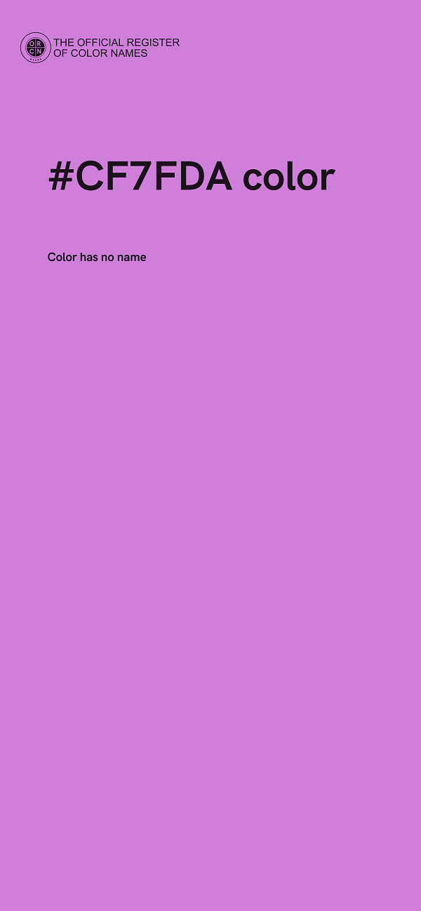 #CF7FDA color image