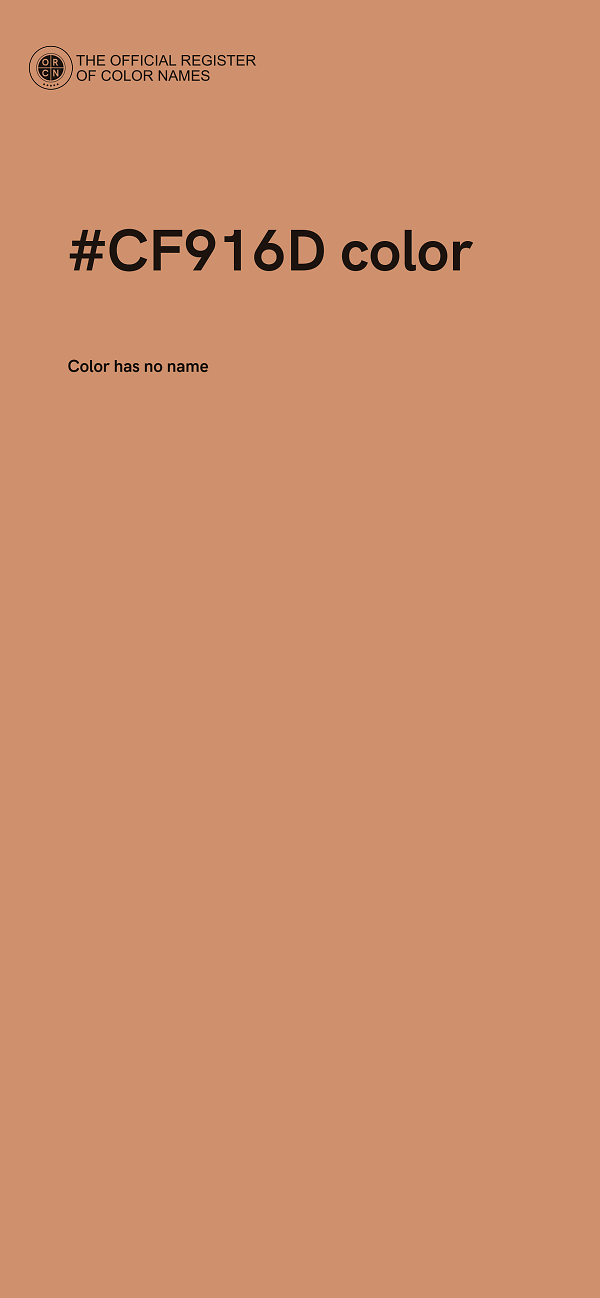 #CF916D color image