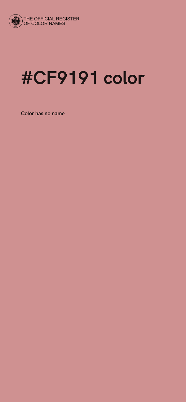 #CF9191 color image
