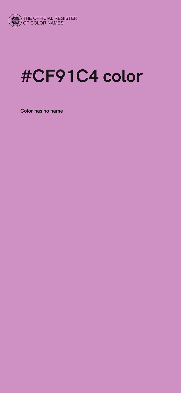 #CF91C4 color image