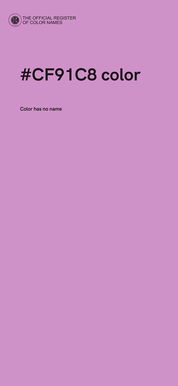 #CF91C8 color image