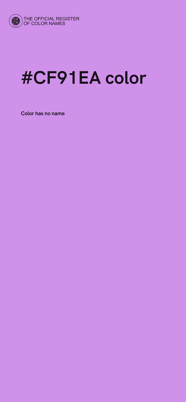 #CF91EA color image