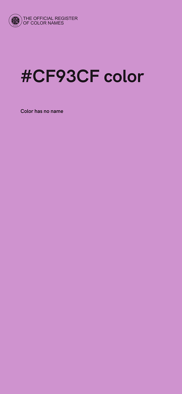 #CF93CF color image