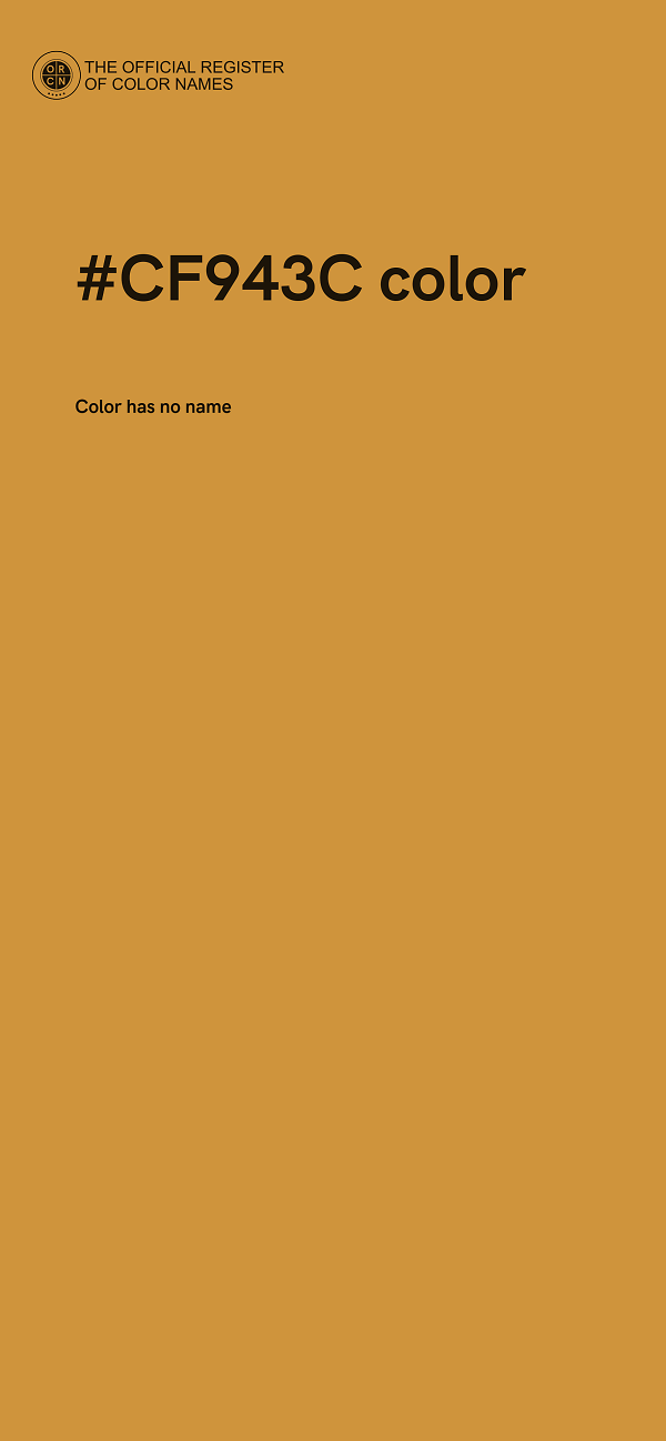 #CF943C color image