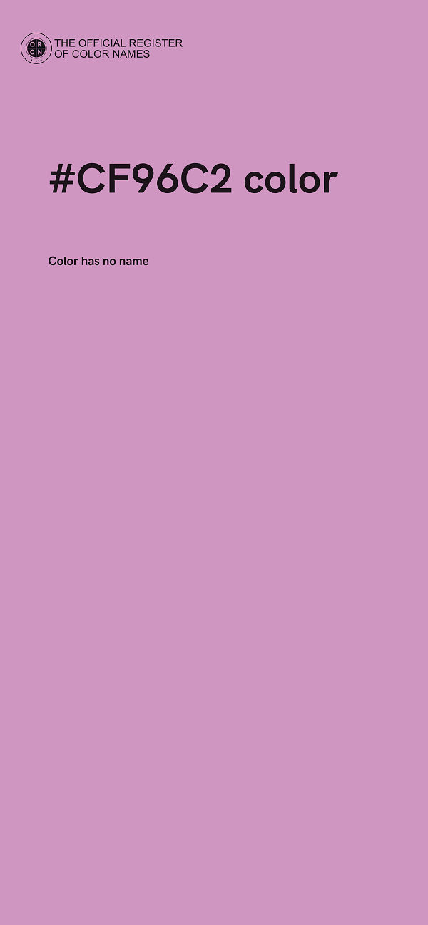 #CF96C2 color image