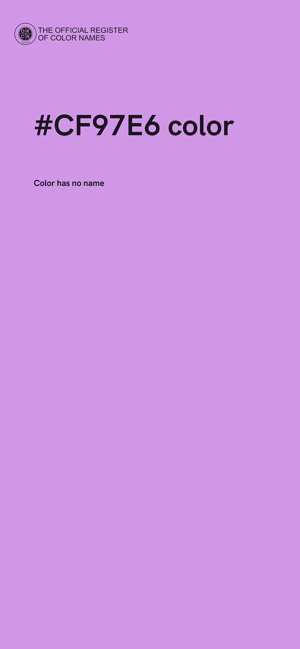 #CF97E6 color image