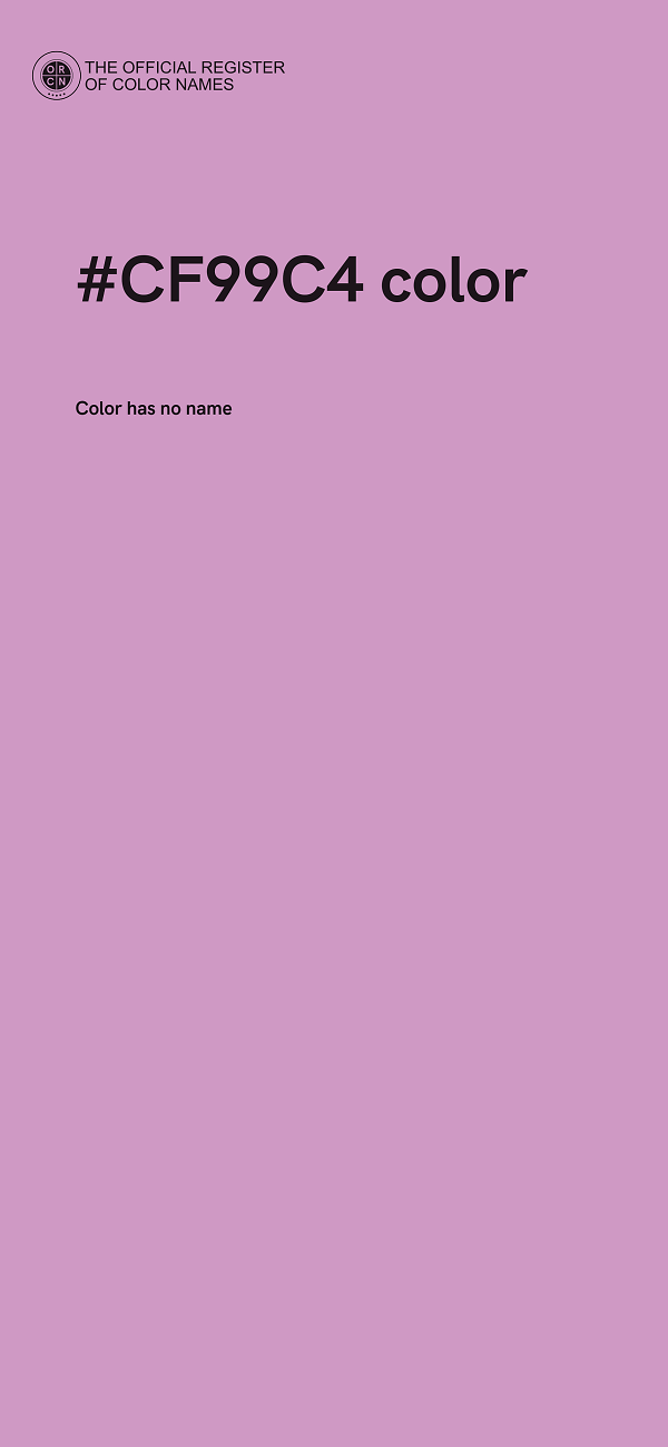 #CF99C4 color image