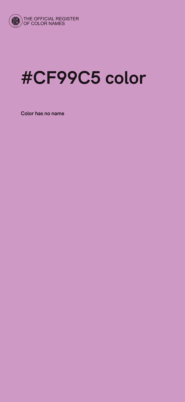 #CF99C5 color image