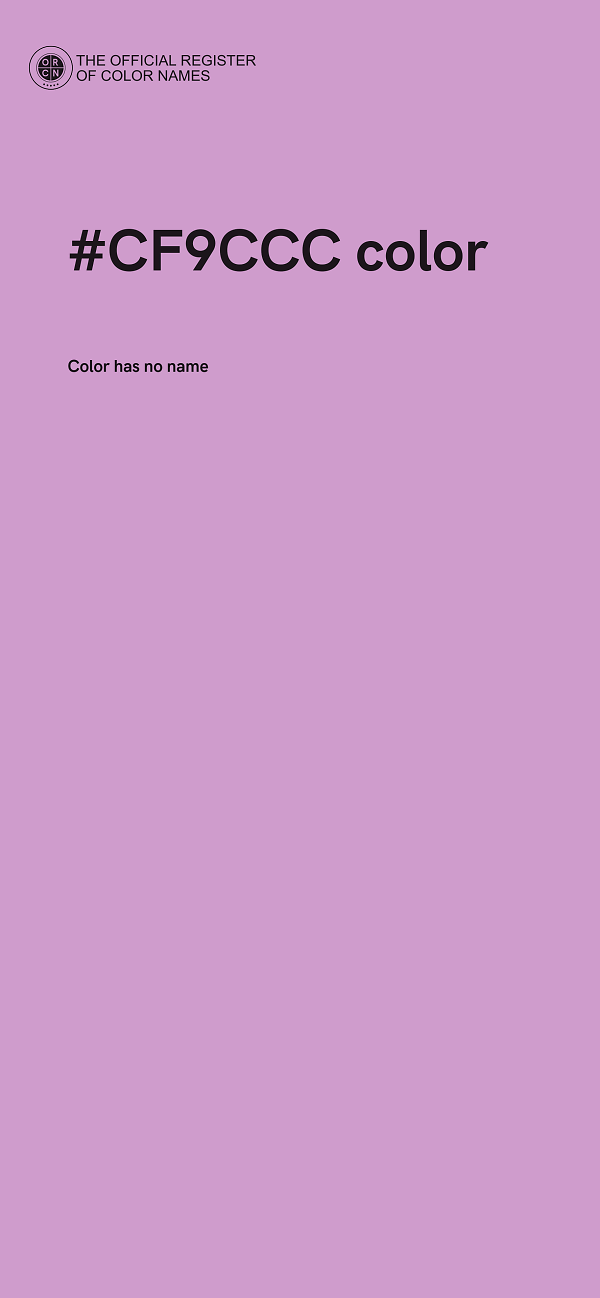 #CF9CCC color image