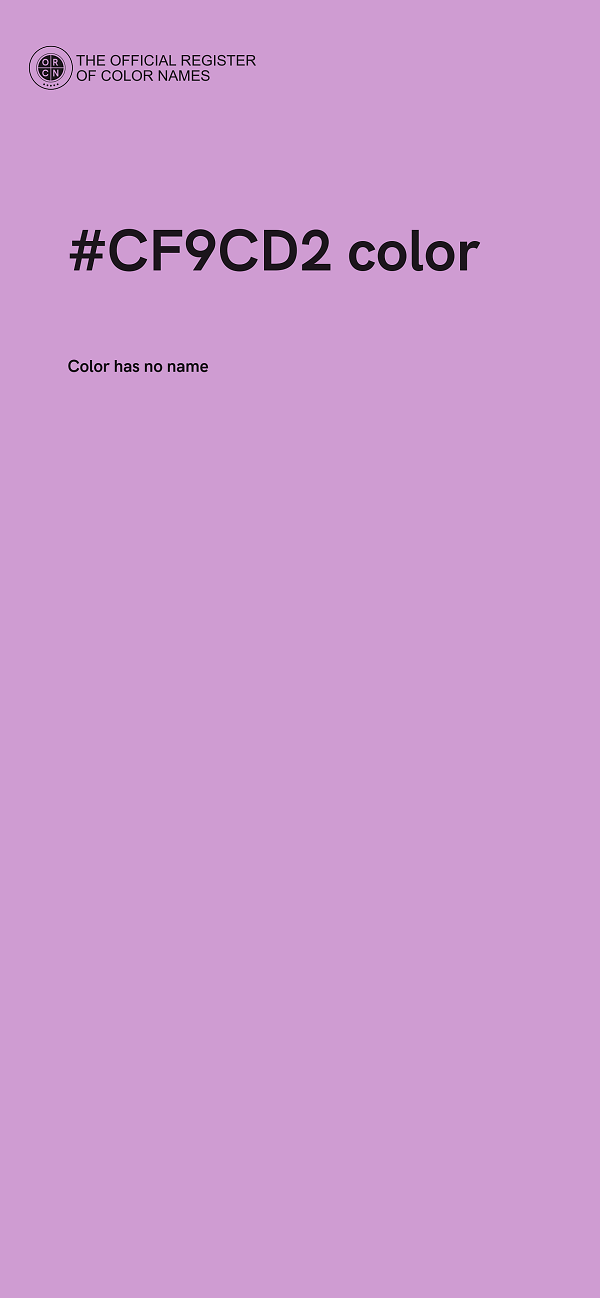 #CF9CD2 color image