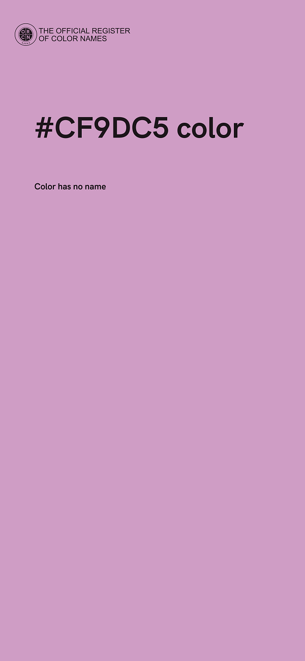 #CF9DC5 color image