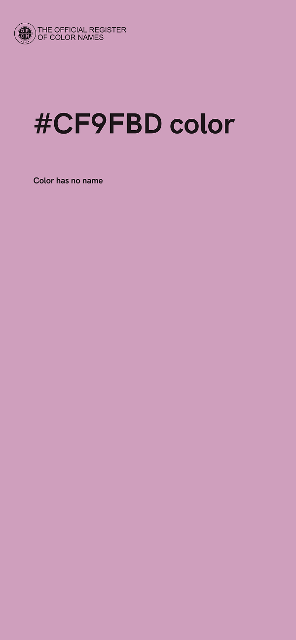 #CF9FBD color image