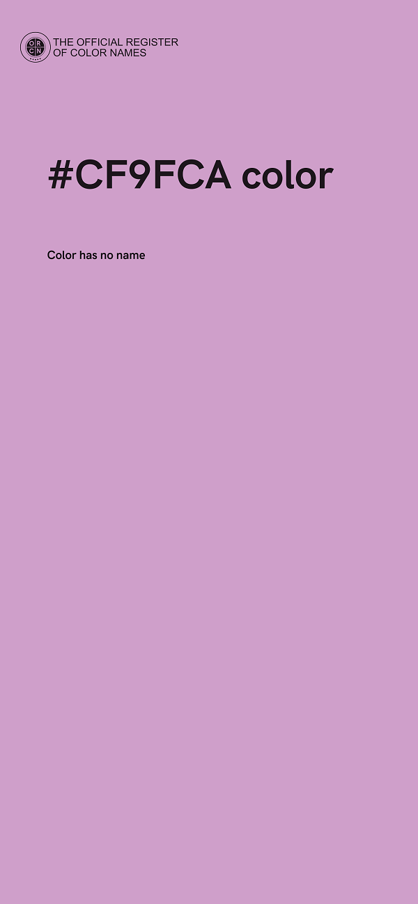 #CF9FCA color image