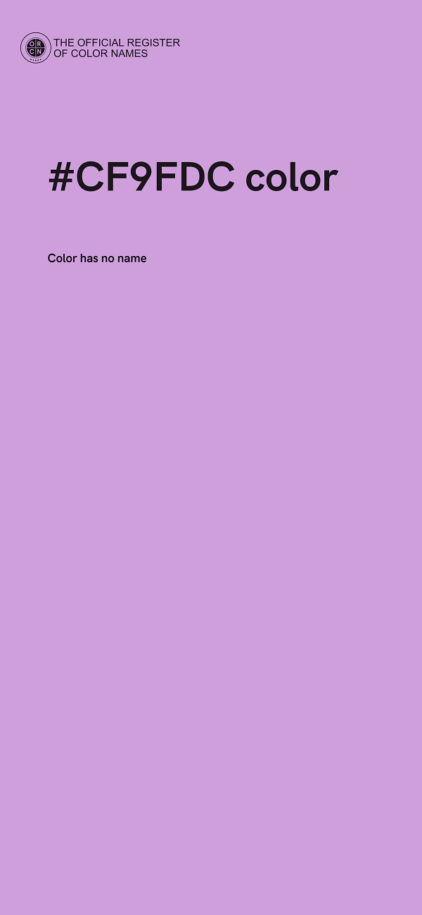 #CF9FDC color image