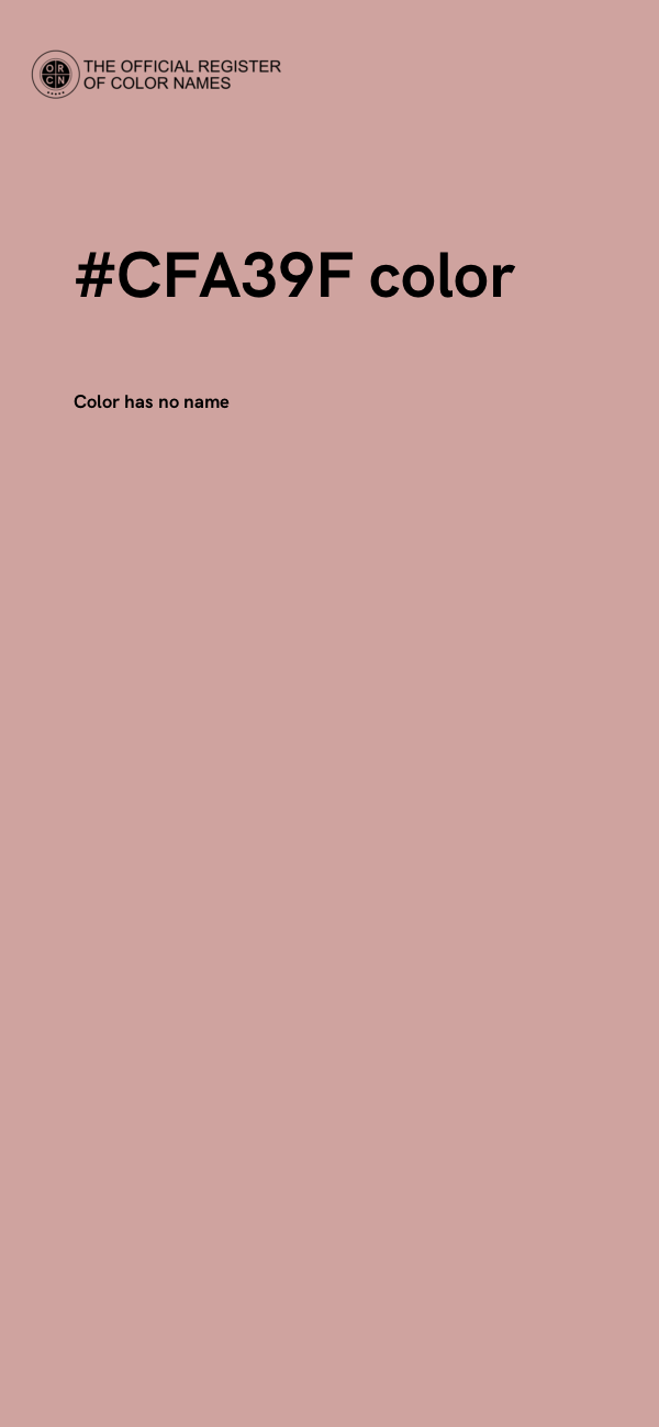 #CFA39F color image