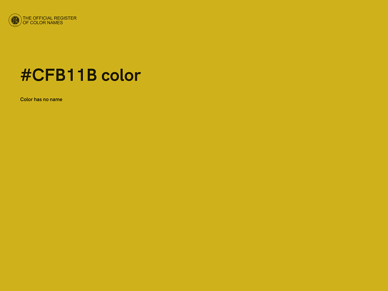 #CFB11B color image