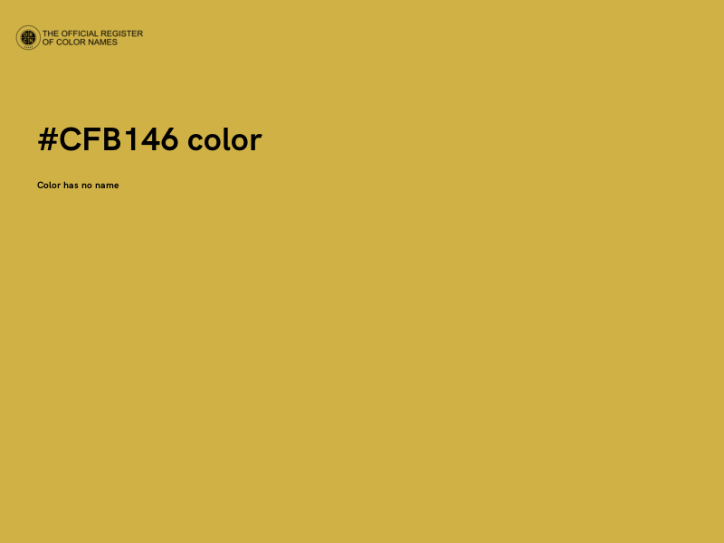 #CFB146 color image