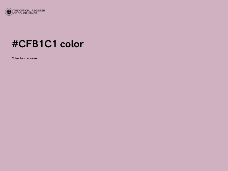 #CFB1C1 color image