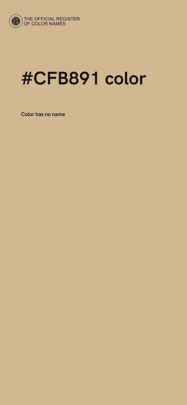 #CFB891 color image