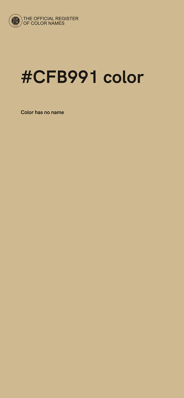 #CFB991 color image
