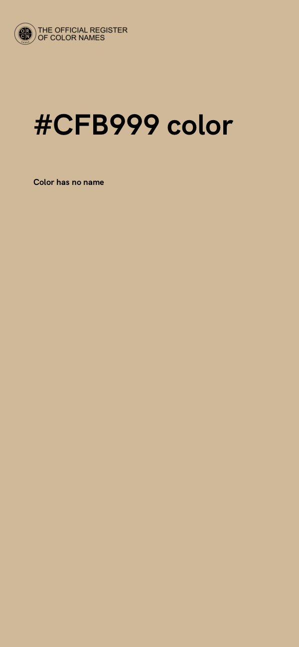 #CFB999 color image