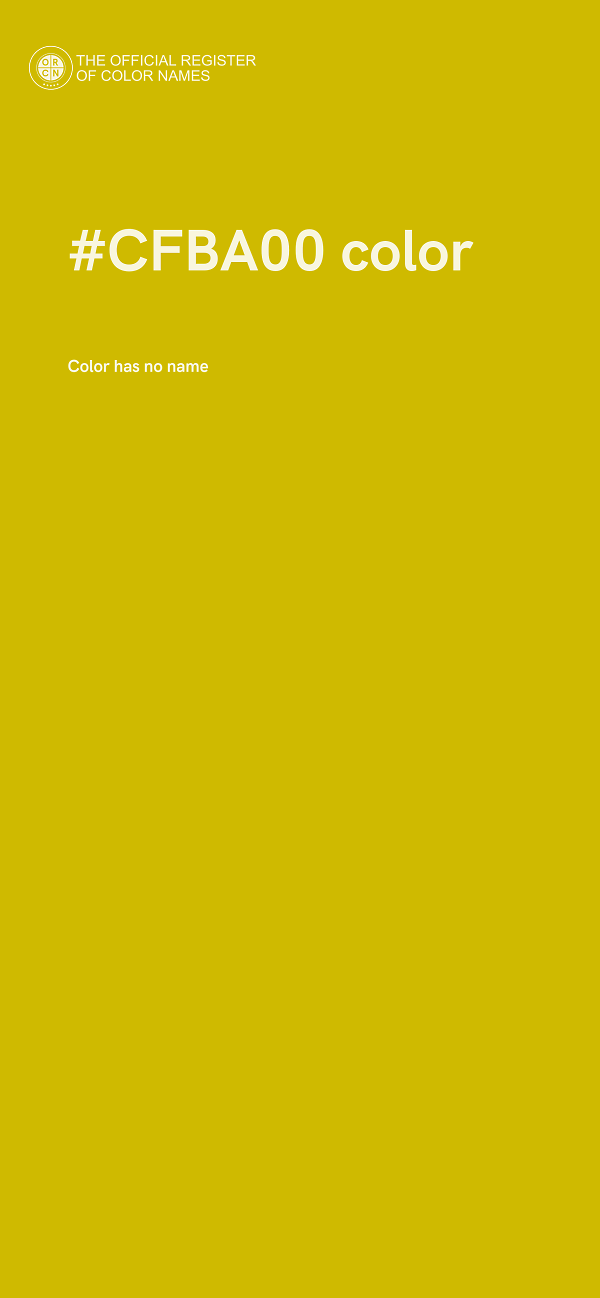 #CFBA00 color image
