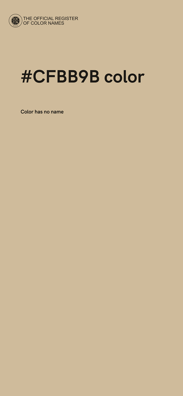 #CFBB9B color image