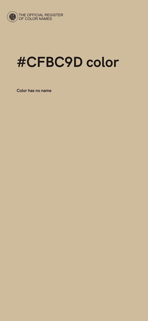 #CFBC9D color image