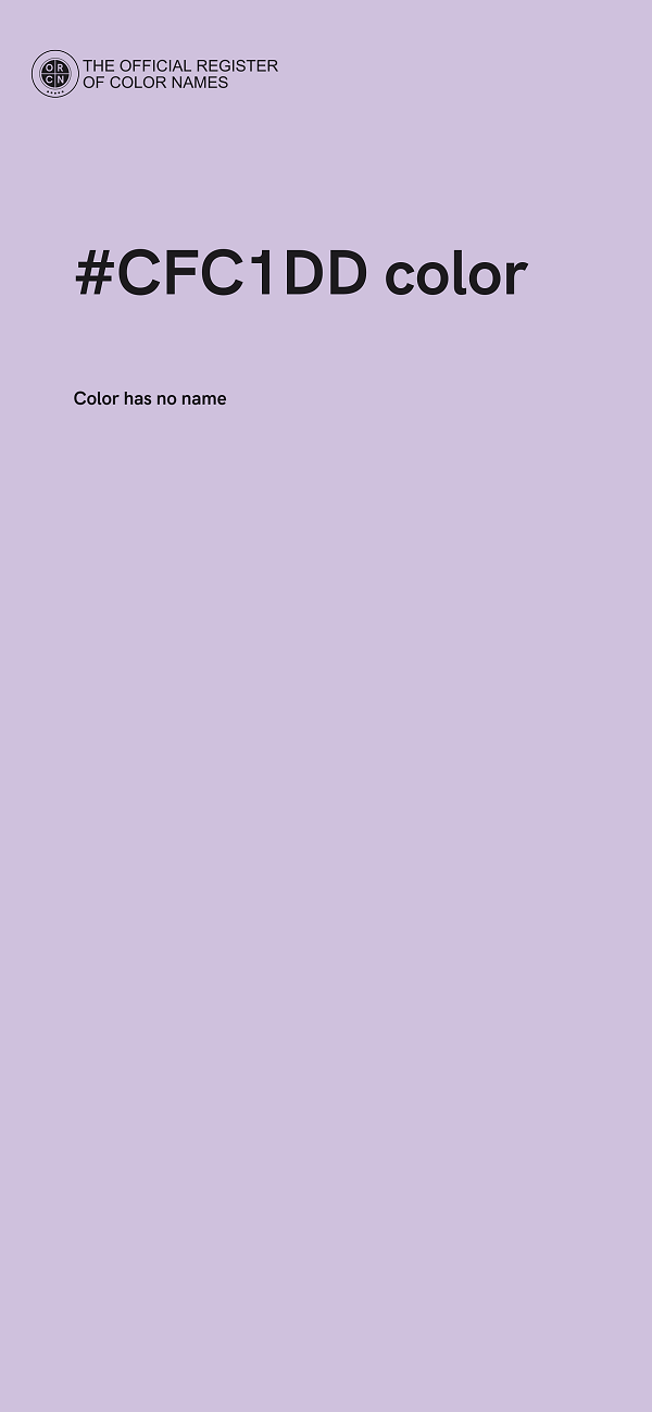 #CFC1DD color image
