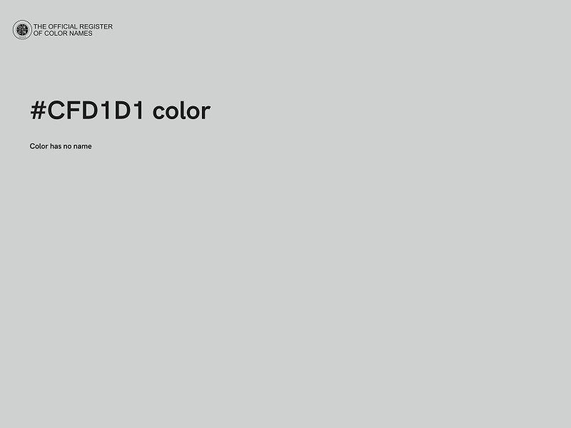 #CFD1D1 color image
