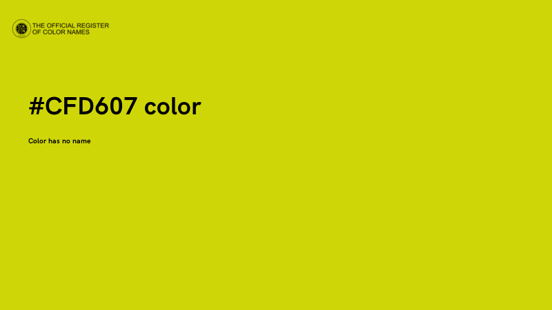 #CFD607 color image
