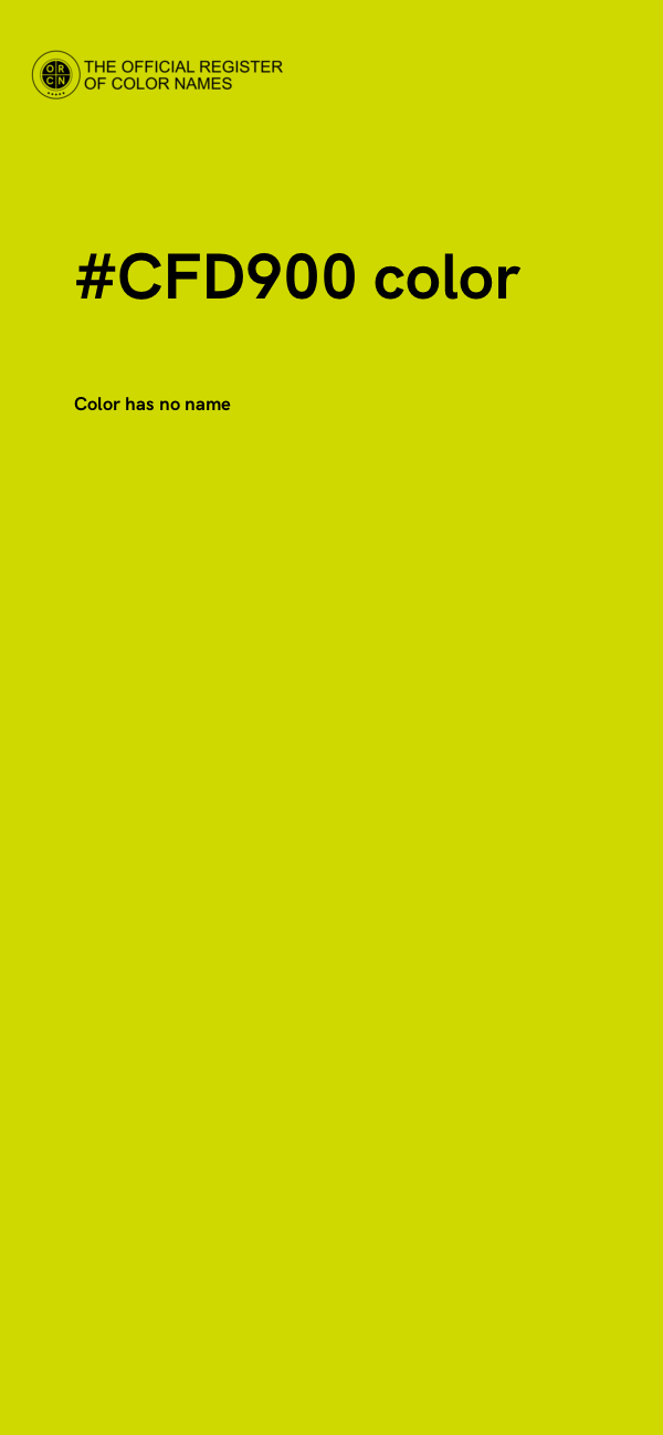 #CFD900 color image