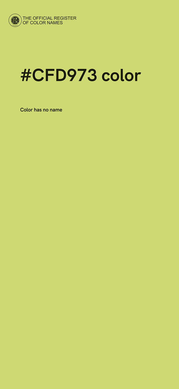 #CFD973 color image