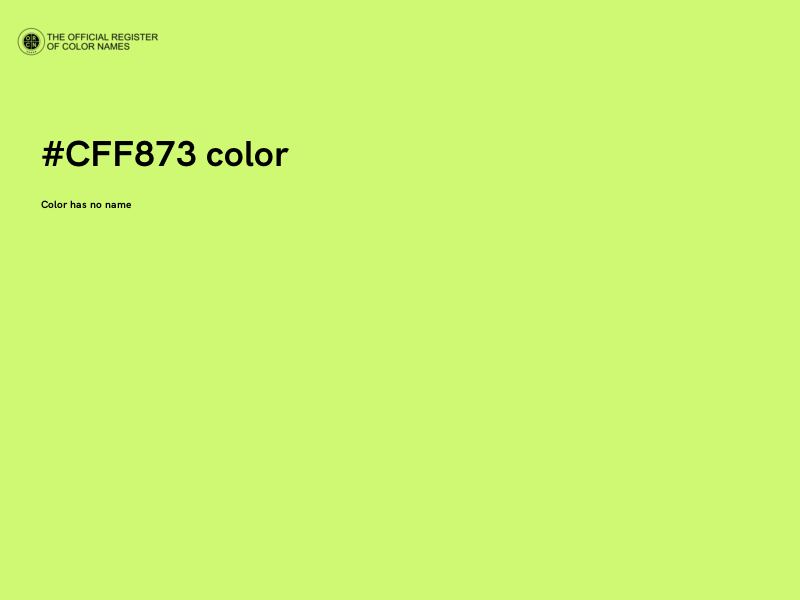 #CFF873 color image