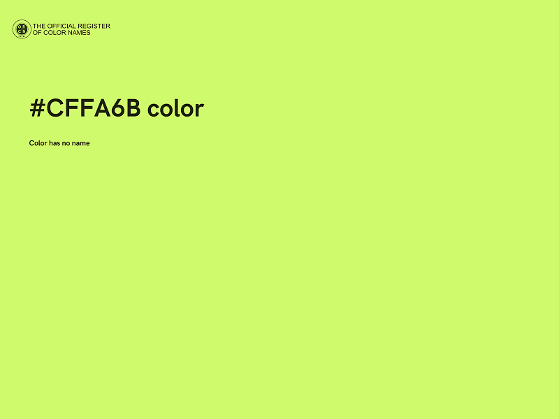 #CFFA6B color image