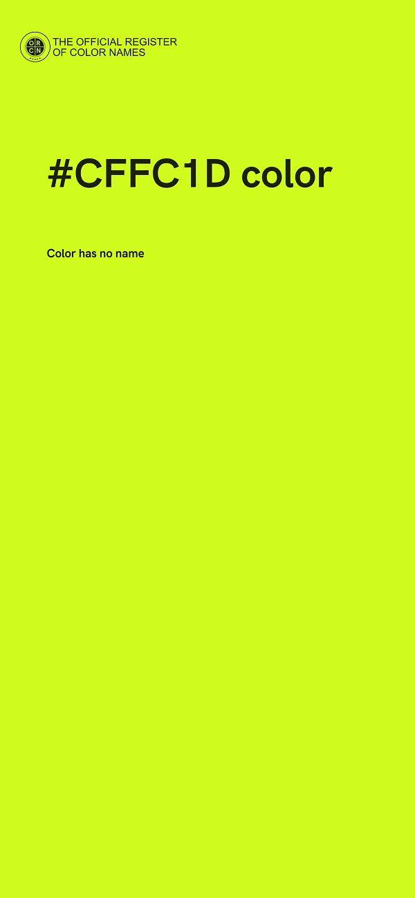 #CFFC1D color image