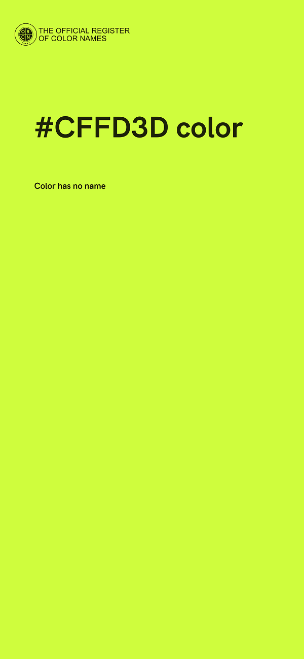 #CFFD3D color image