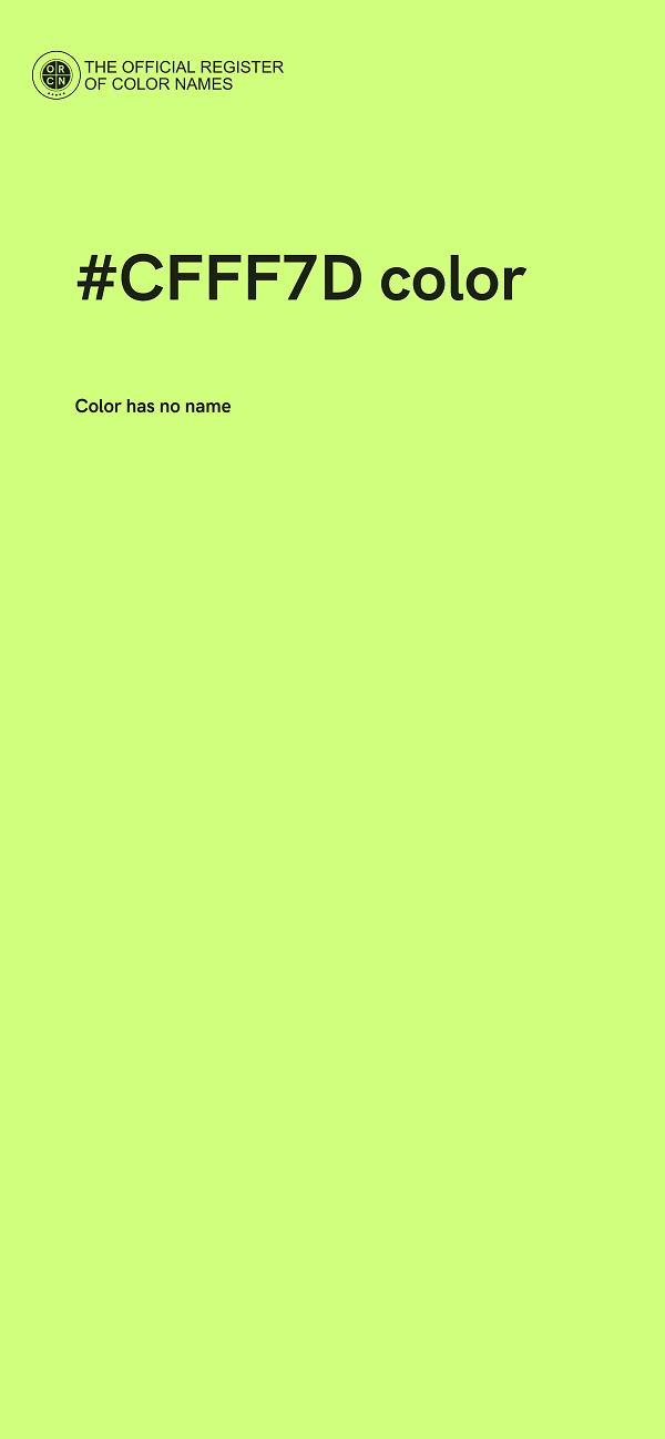 #CFFF7D color image