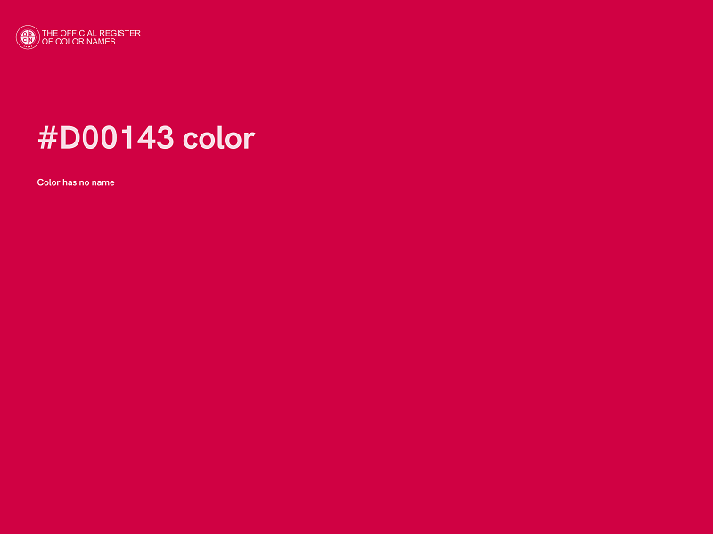 #D00143 color image