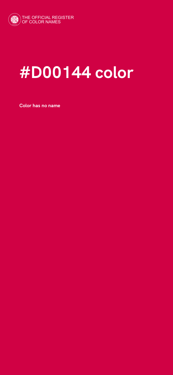 #D00144 color image