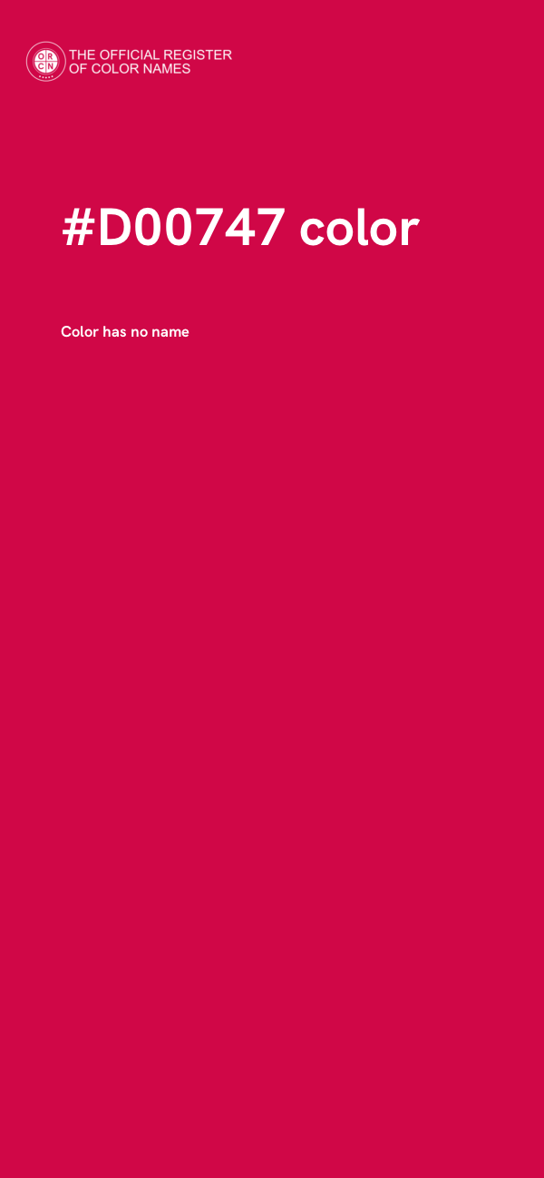 #D00747 color image