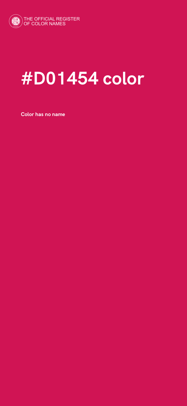 #D01454 color image
