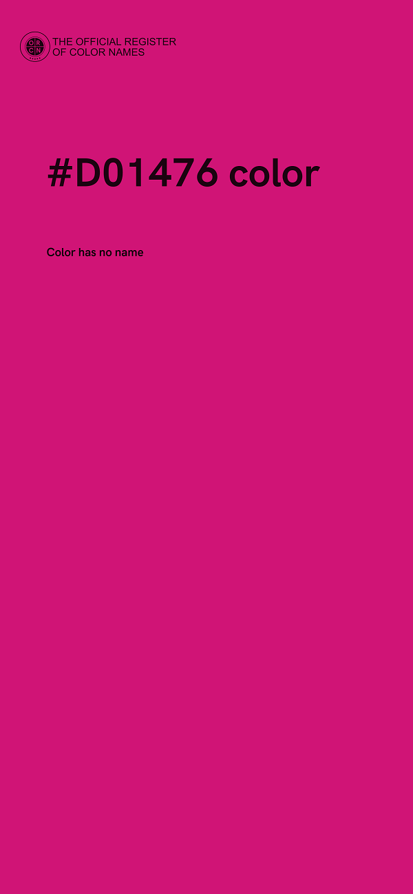 #D01476 color image
